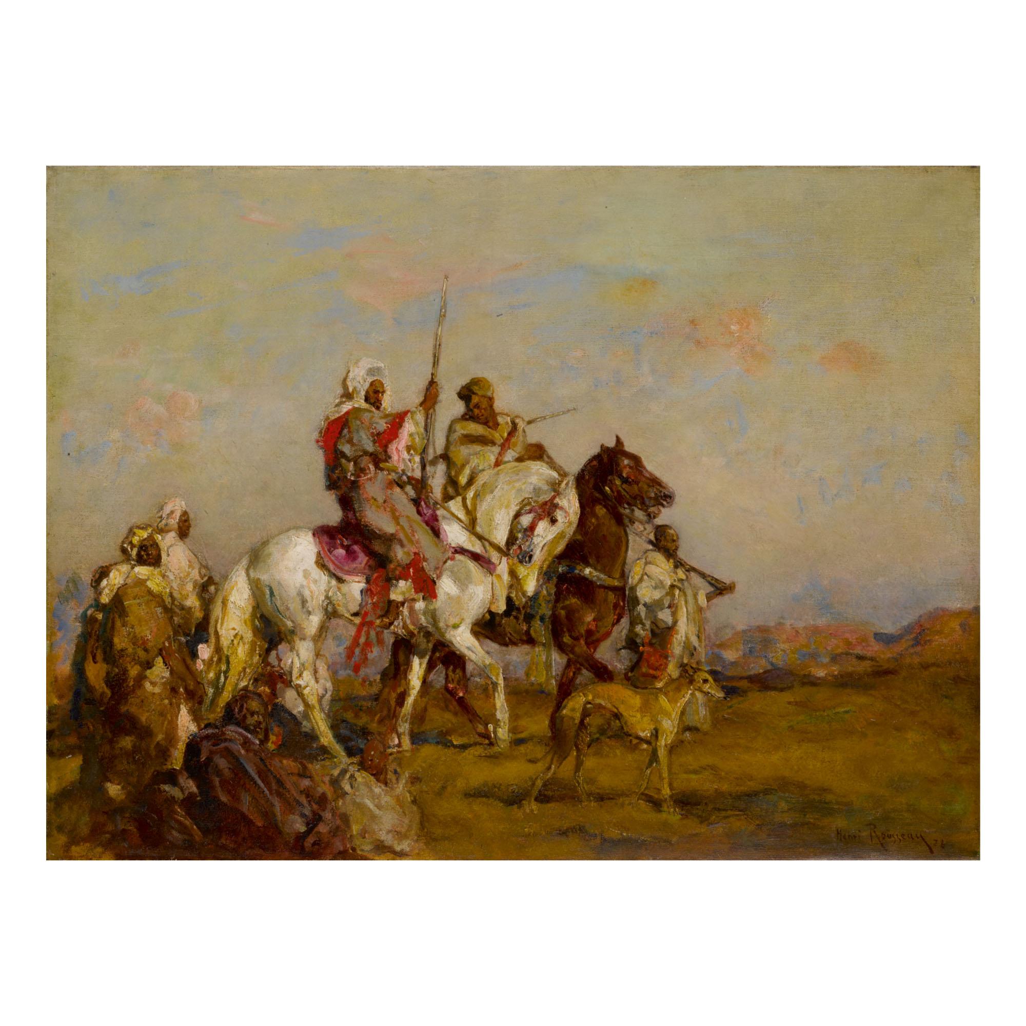 Henri Rousseau - Cavaliers Arabes