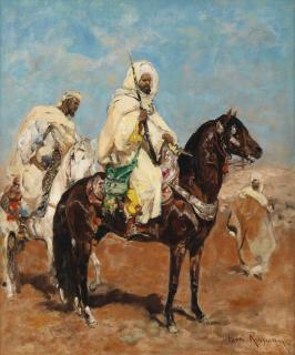 Henri Rousseau - French caïd Dkhissi, Of The Triffas Tribe