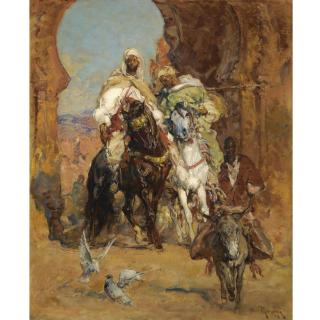 Henri Rousseau - French Le Retour Des Guerriers