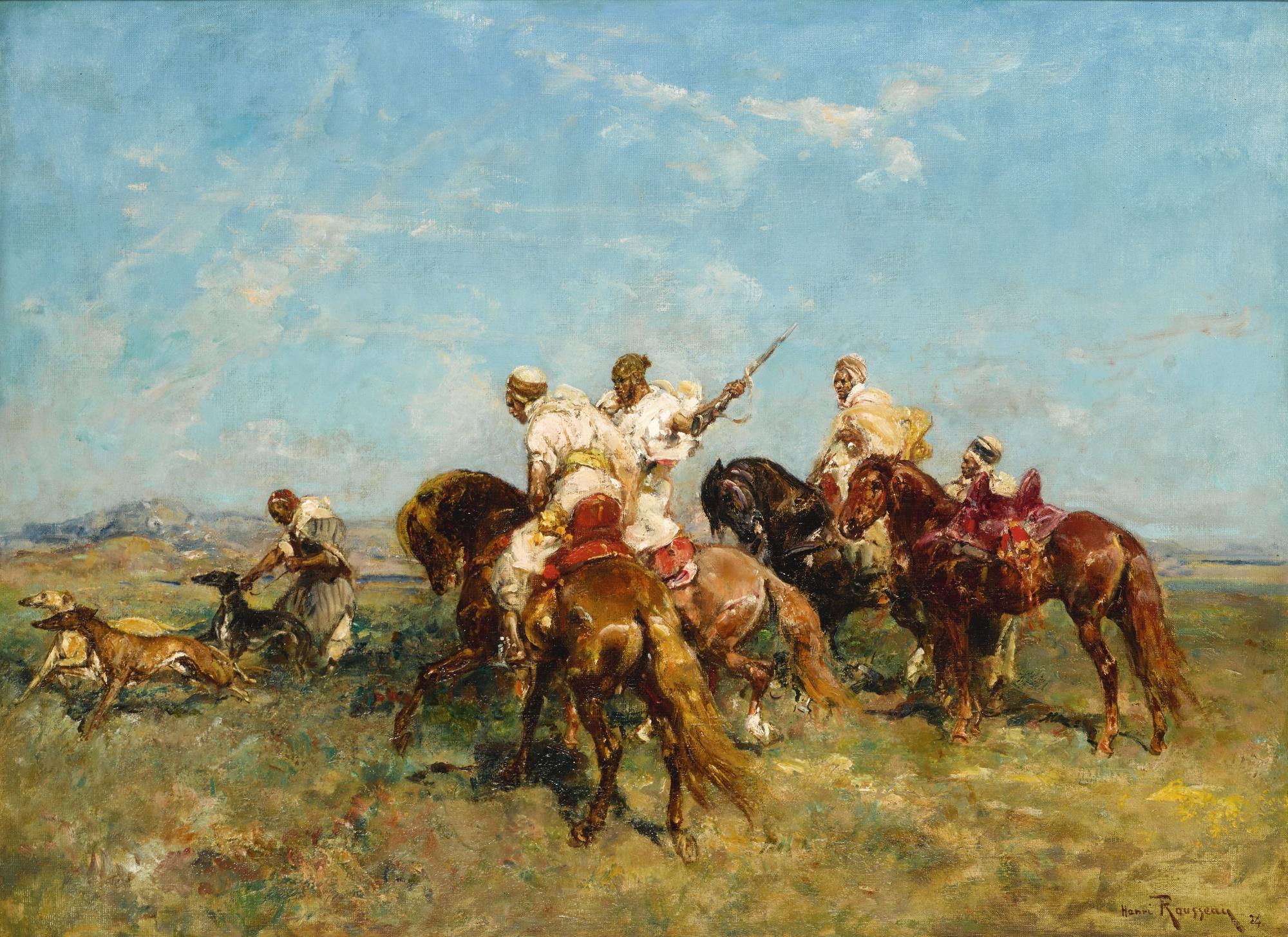 Henri Rousseau - French the Gazelle Hunt