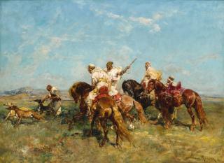 Henri Rousseau - French the Gazelle Hunt