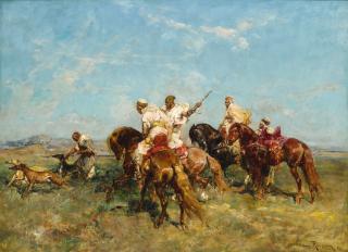 Henri Rousseau - Frenchthe Gazelle Hunt