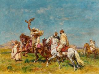 Henri Rousseau - The Falconers