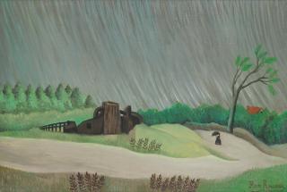 Henri Rousseau - Un Matin De Pluie