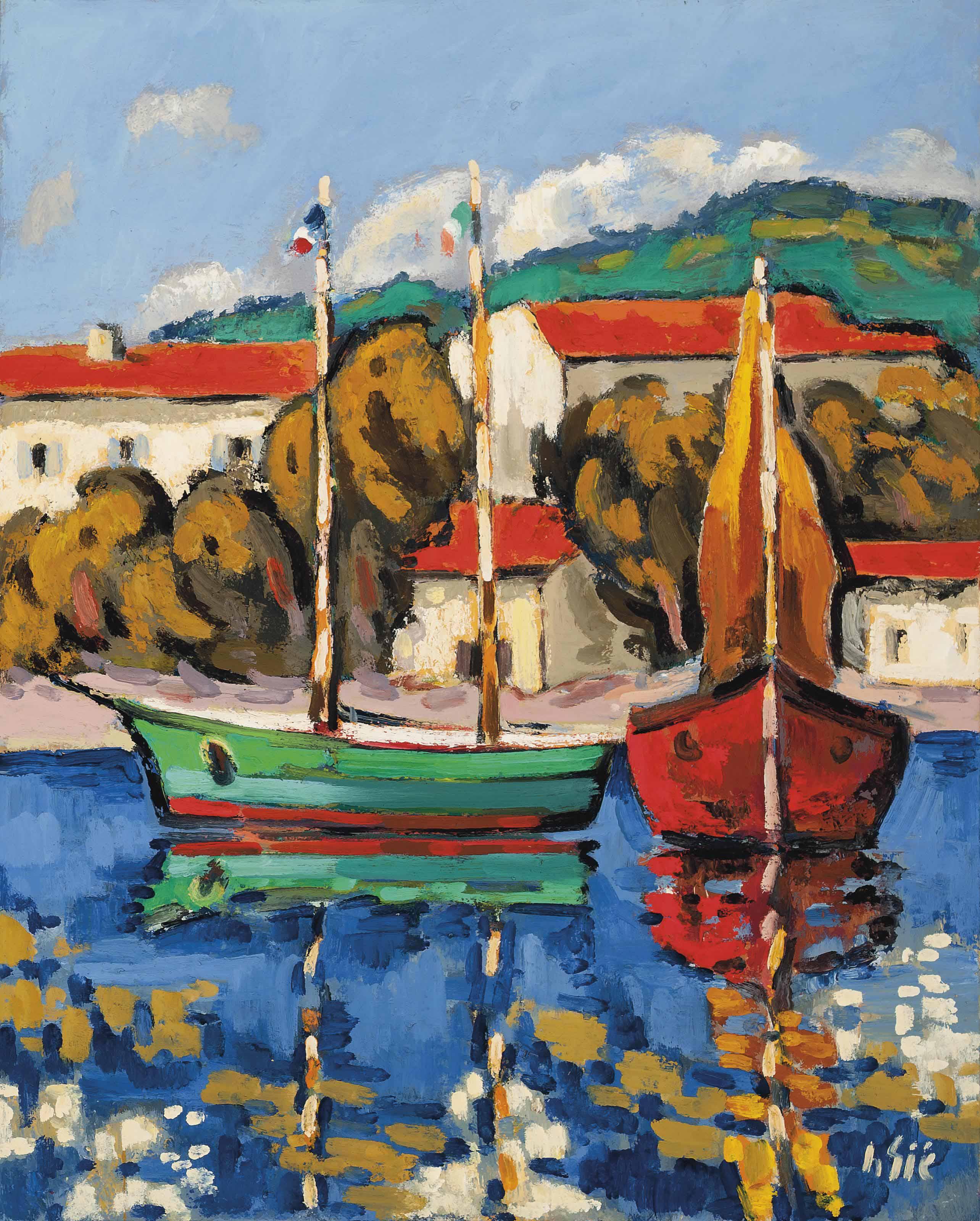 Henri Sié - Bateaux Sur Côte D\'Azur