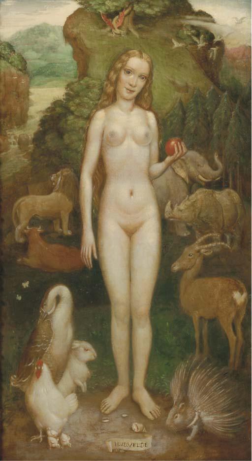 Henri van der Velde - Eve in Paradise
