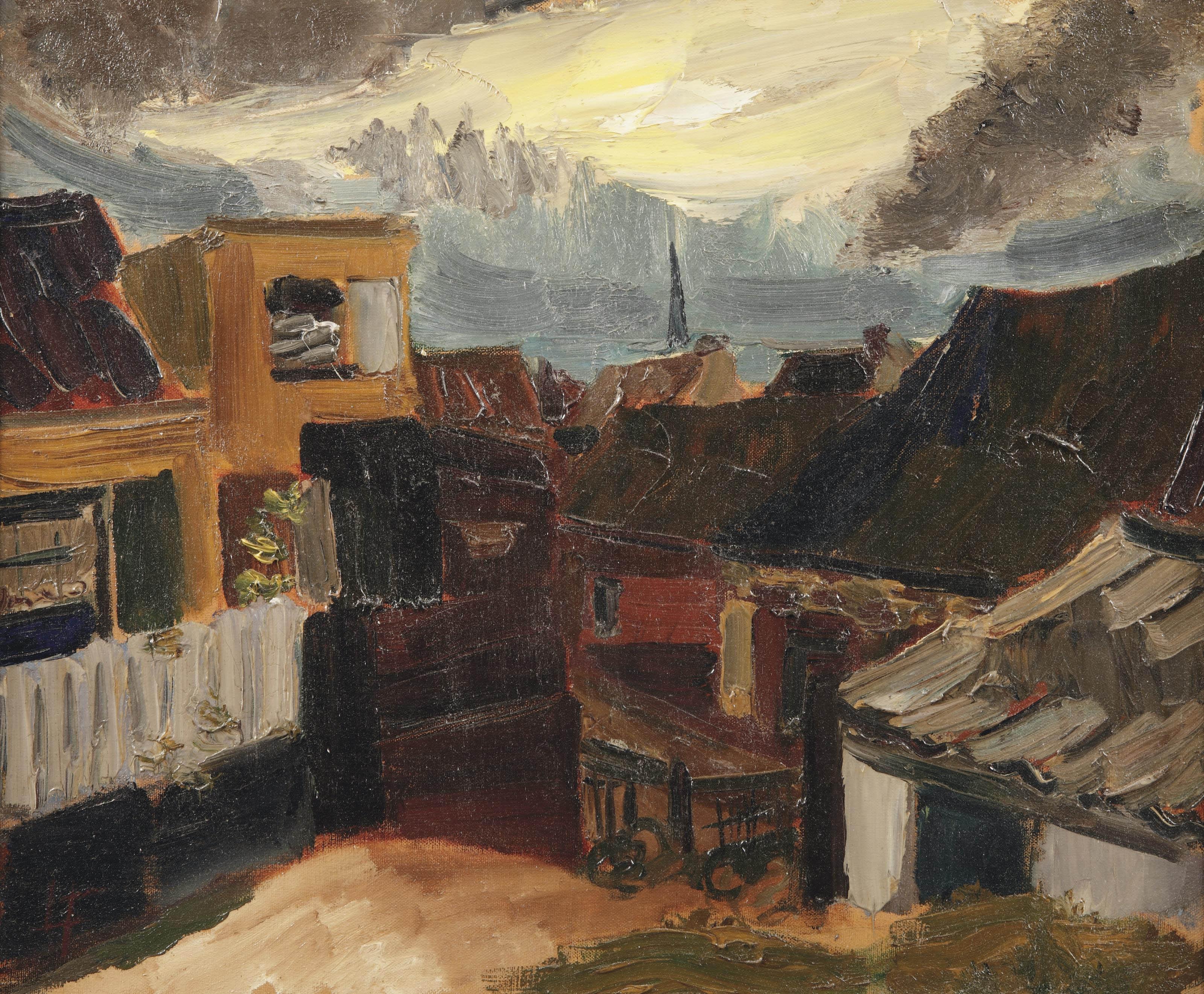 Henri Victor Gabriel Le Fauconnier - A view of Zandvoort