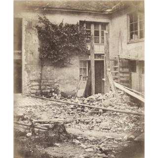 Henri-Victor Regnault - \'Maison Et Cour En Travaux\', 1853  