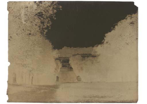 Henri-Victor Regnault - View of Château Saint Cloud, C.1850