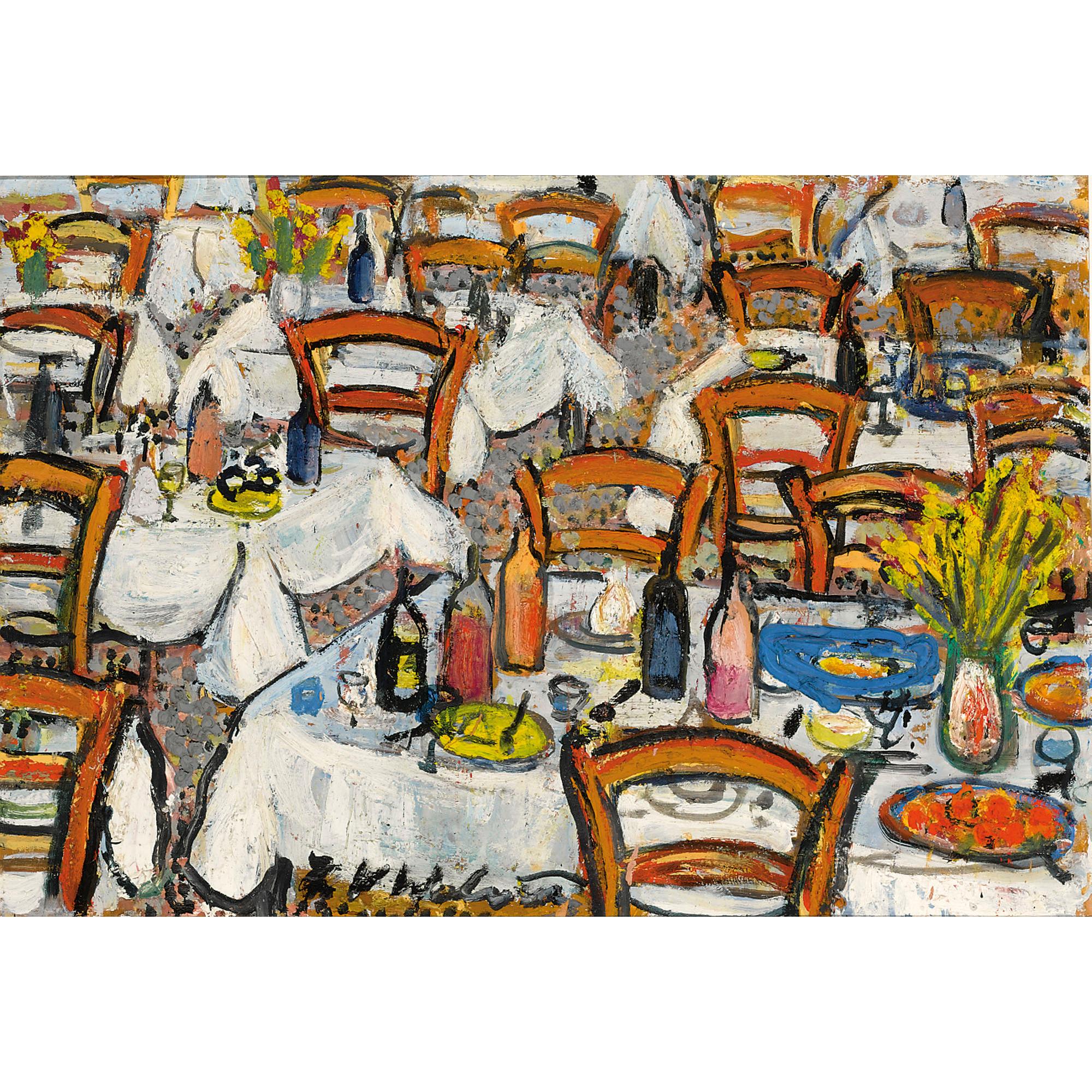 Henri Victor Wolvens - Belgian Avant Le Déjeuner