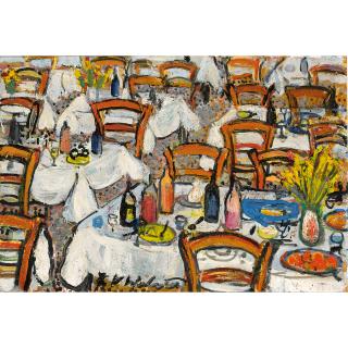 Henri Victor Wolvens - Belgian Avant Le Déjeuner