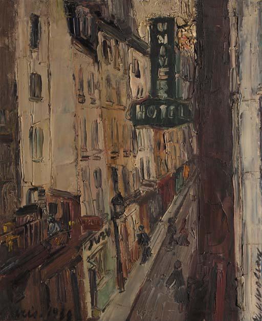 Henri Victor Wolvens - View Of Paris