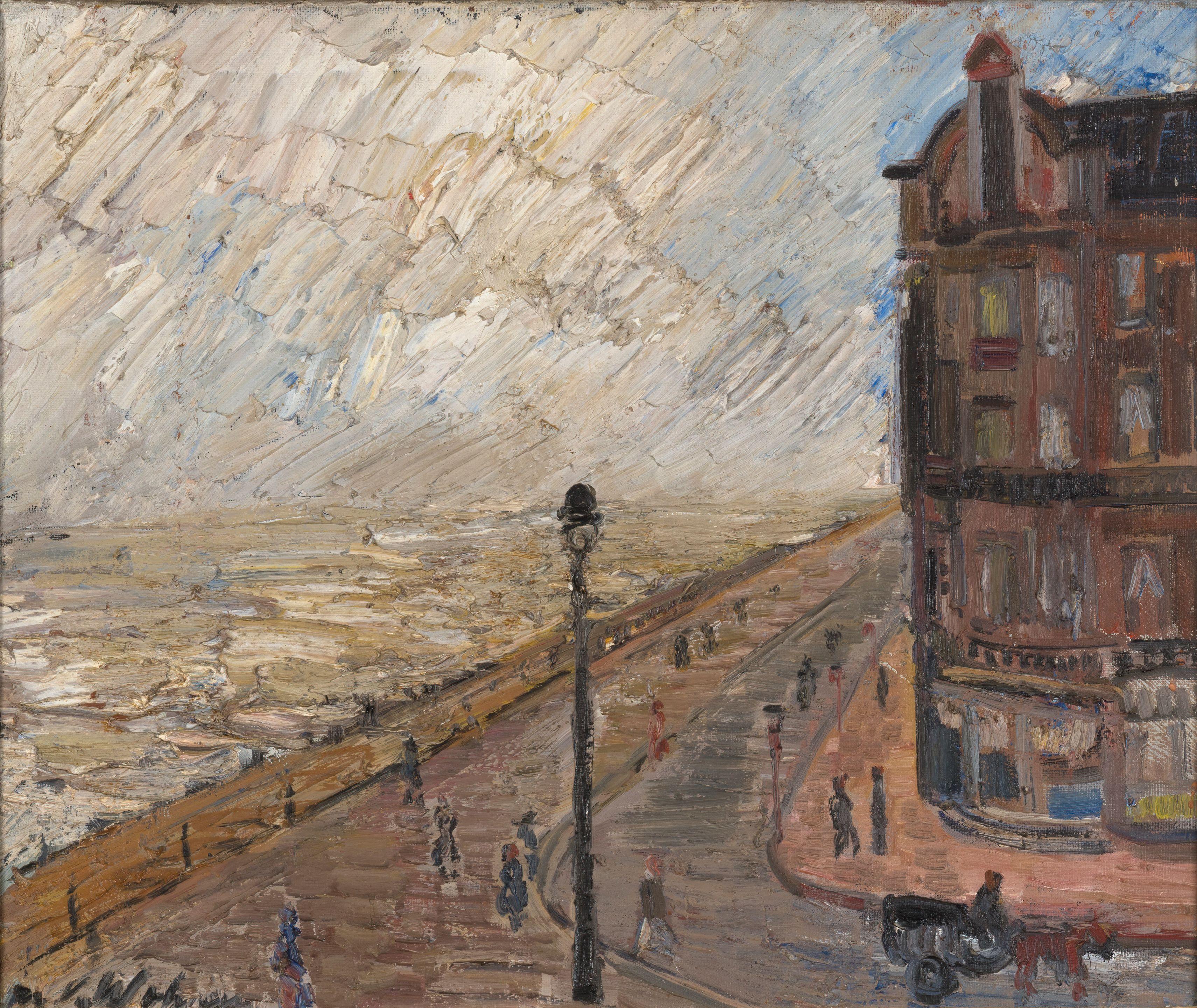 Henri Victor Wolvens - Vue d\'Ostende