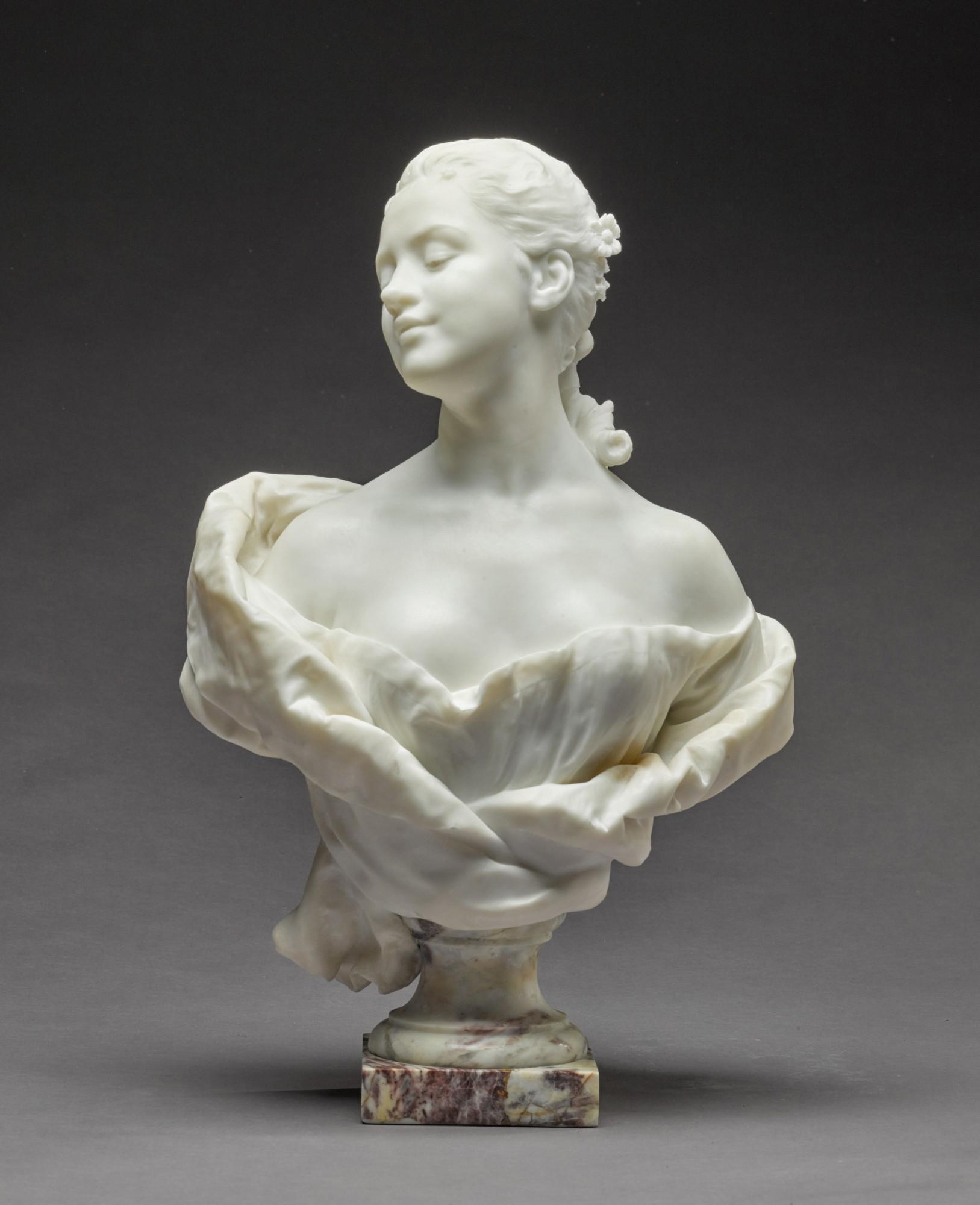 Henri Weigele - Bust of a Woman