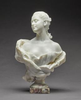 Henri Weigele - Bust of a Woman