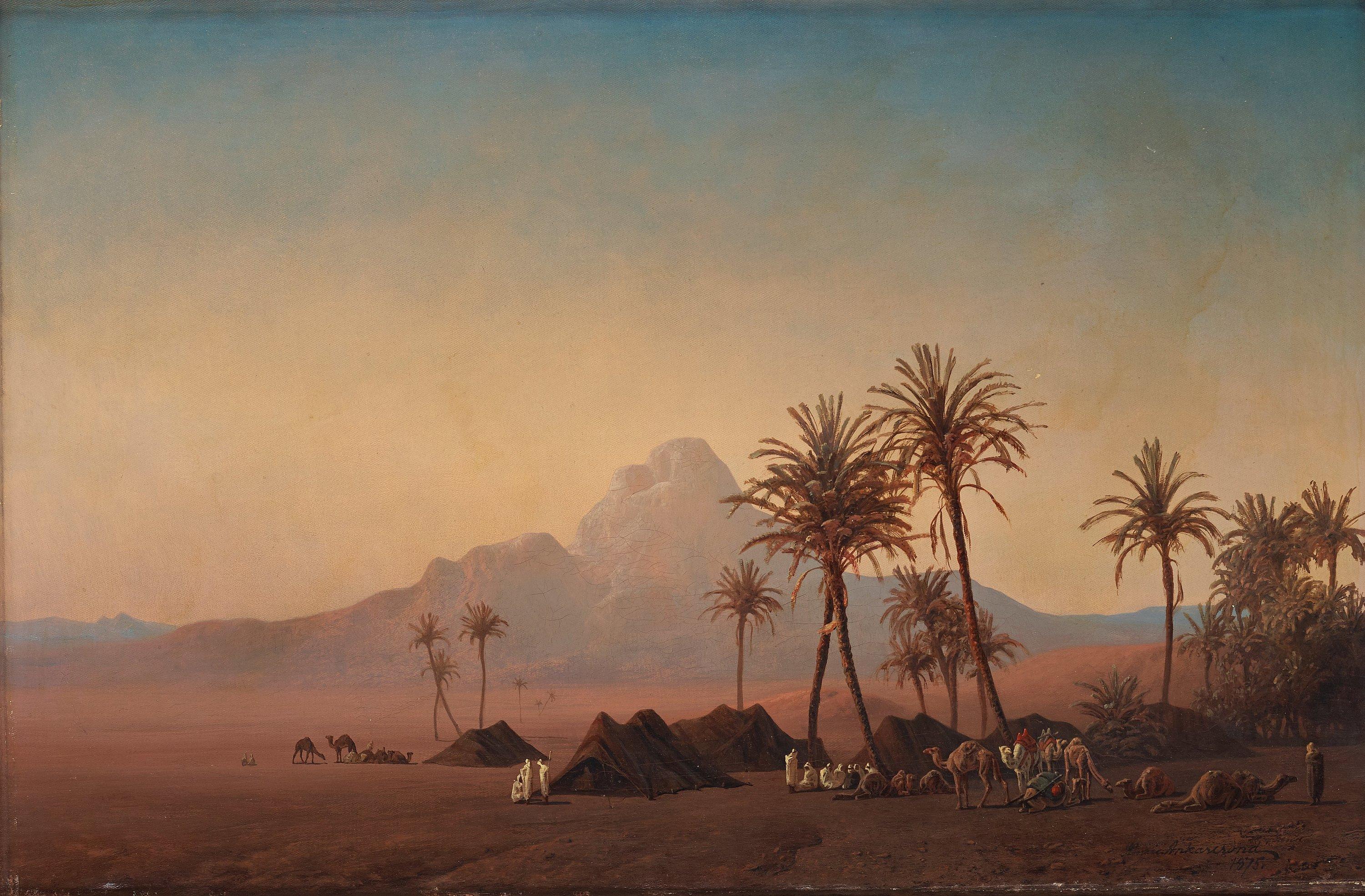 Henric Ankarcrona - Beduinläger