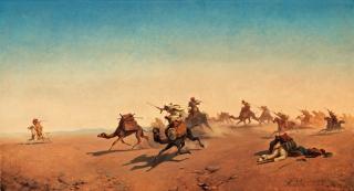 Henric Ankarcrona - Desert battle