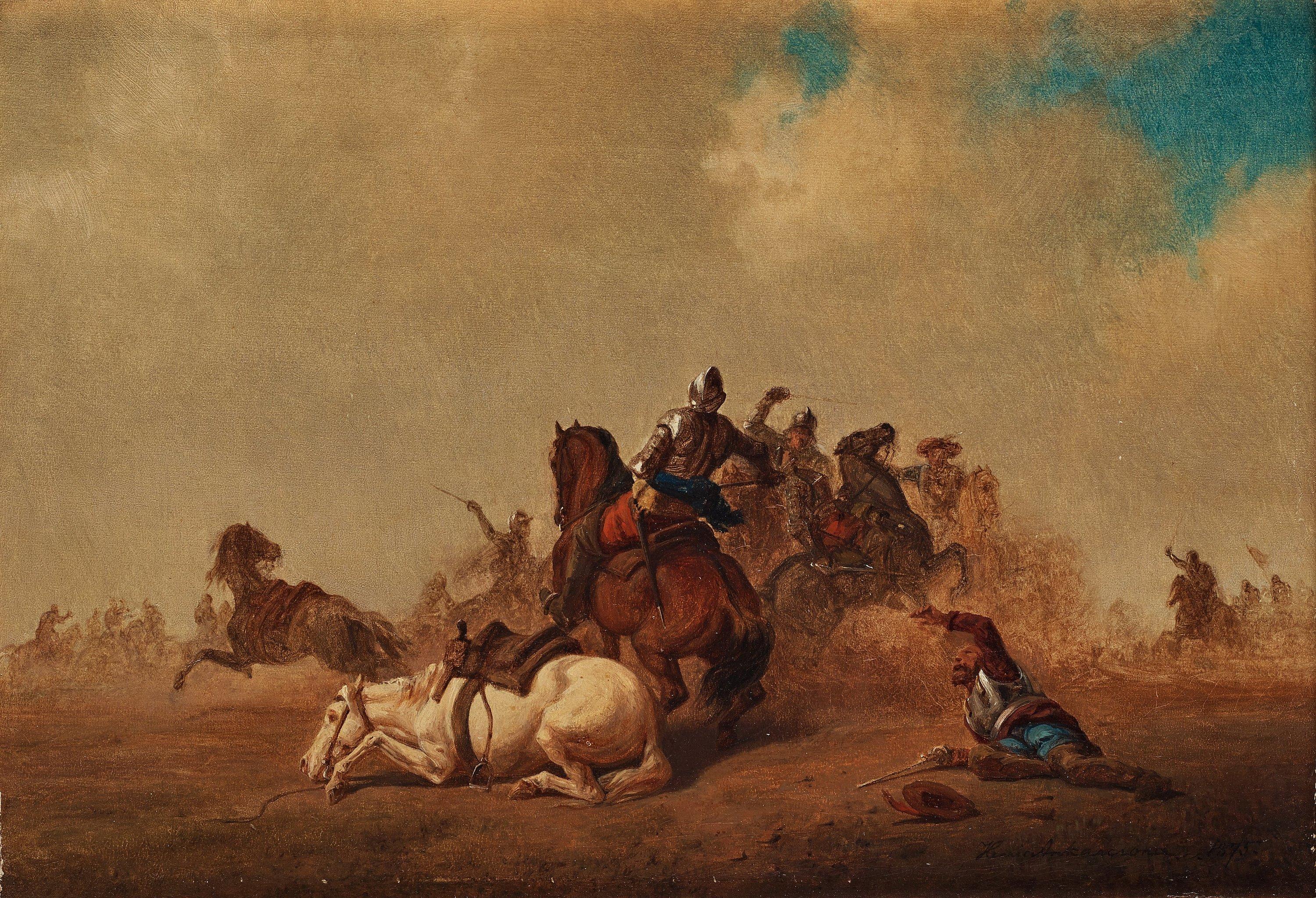 Henric Ankarcrona - Kavalleribatalj