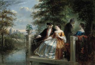 Henricus Engelbertus Reijntjens - Romantic pursuits