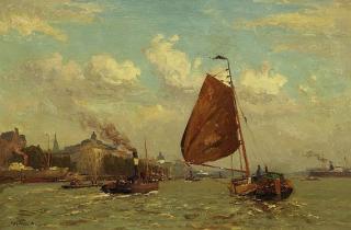 Henricus N. Dekker - Hafeneinfahrt