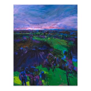 Henrietta Berk - Central Valley Storm, circa 1965-68