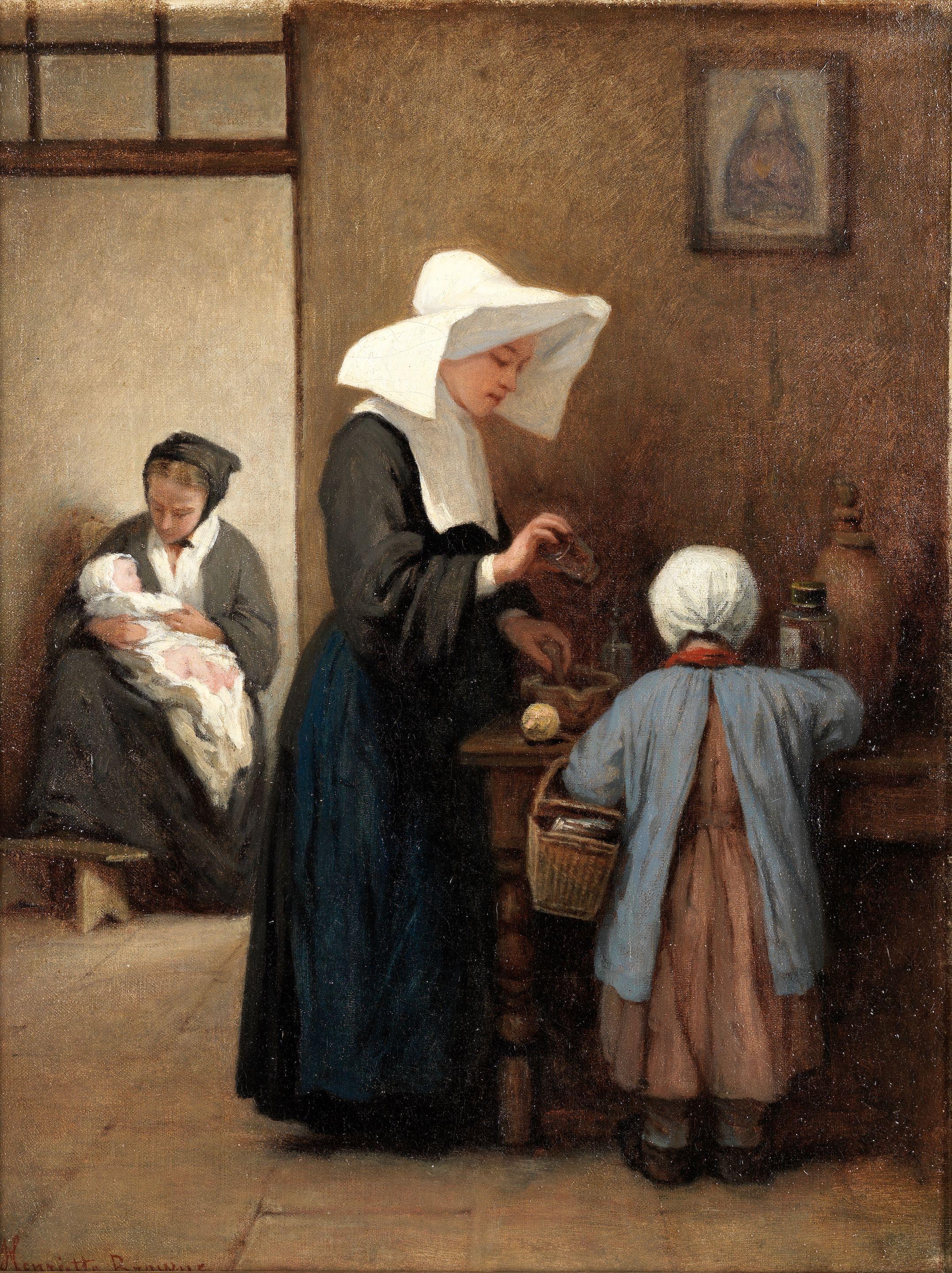 Henriette Bouteiller Browne - The little invalid