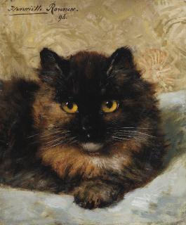 Henriette Ronner - A Little Kitten