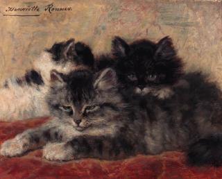Henriette Ronner - Kittens