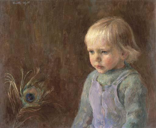 Henriette Wyeth - Portrait Of David Rogers, Age 2