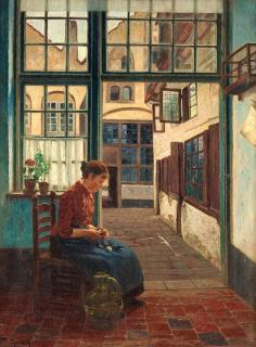 Henrik Nordenberg - At the kitchen entrance