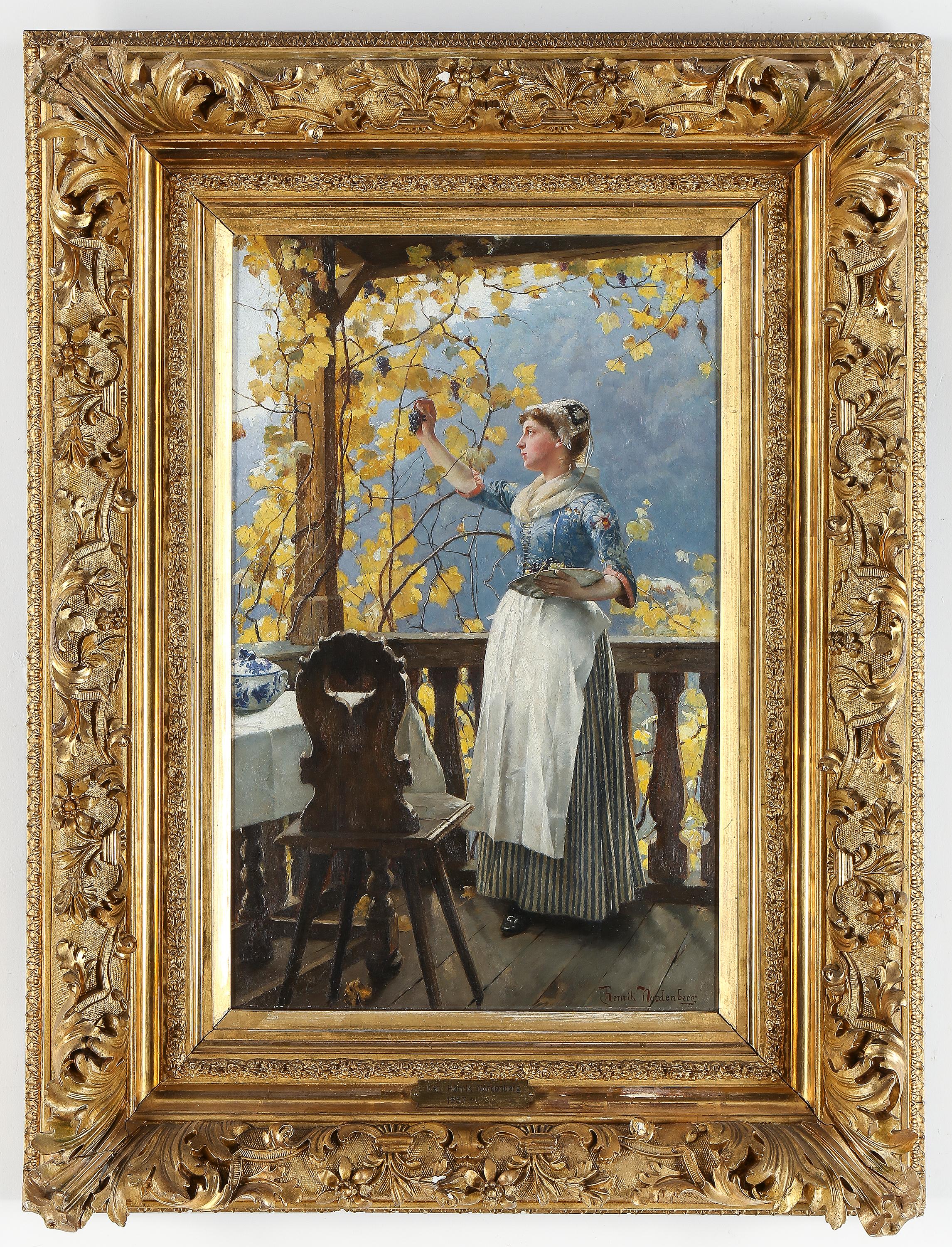 Henrik Nordenberg - Harvesting the grapes