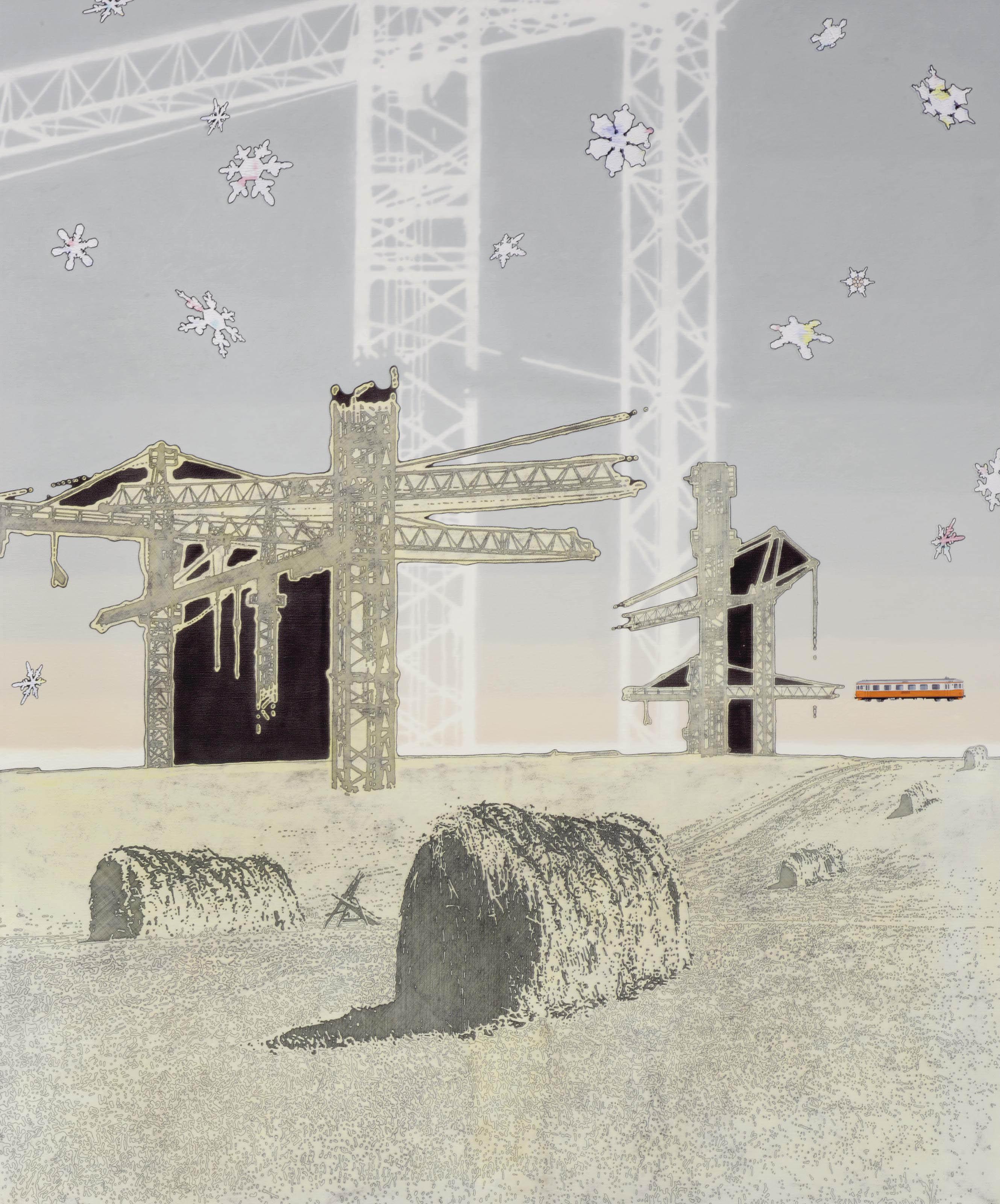 Henrik Samuelsson - Liten hägring/Minor Mirage (from the series Stega)