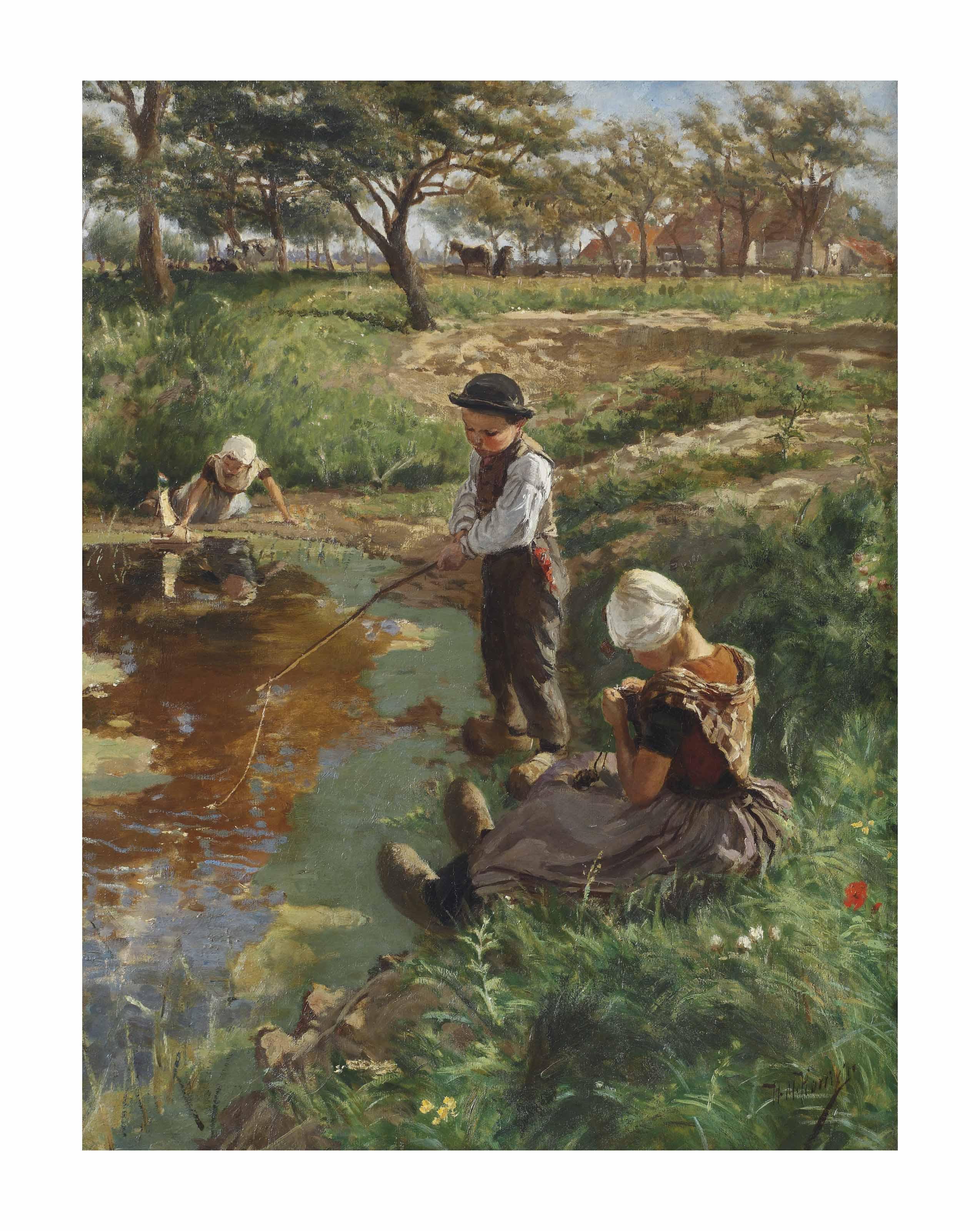 Henrikus Matheus Horrix - The young fisherman