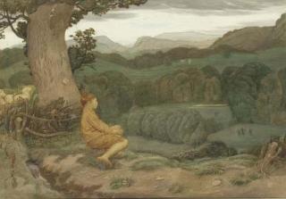 Henry A. Payne, R.W.S. - The Valley of Humiliation