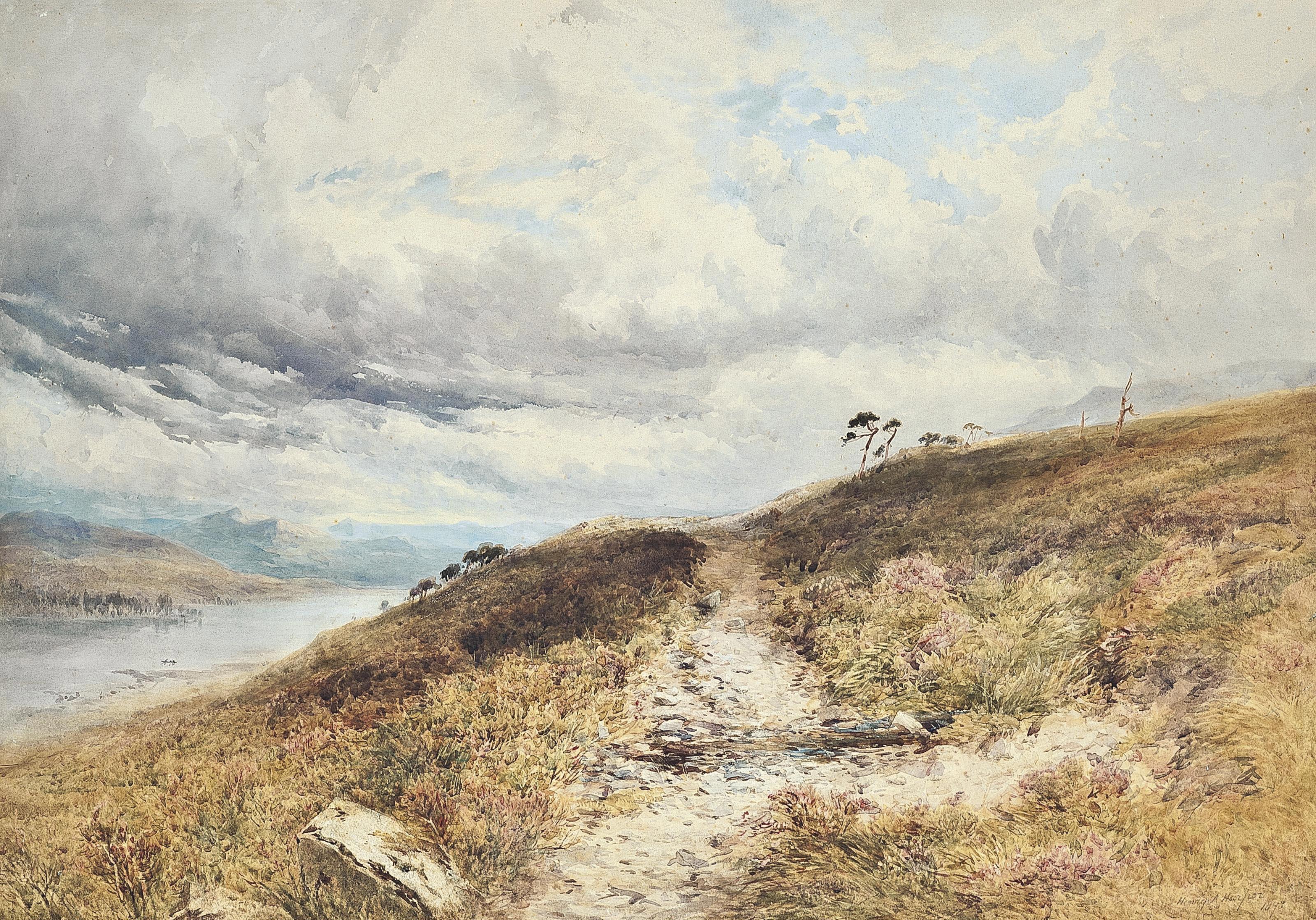 Henry Andrew Harper - A heathland path