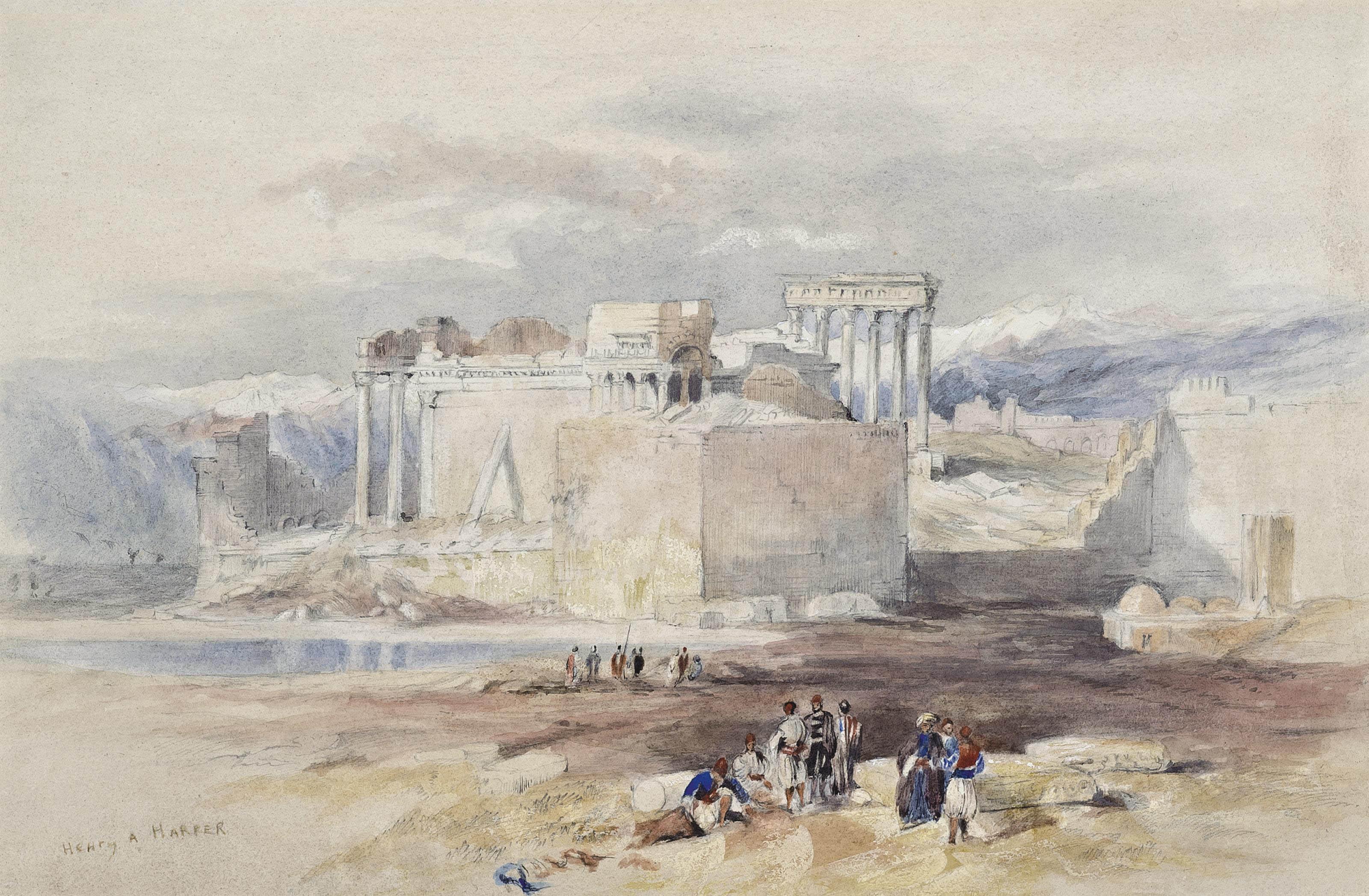 Henry Andrew Harper - Arabs before Baalbek, the Lebanon