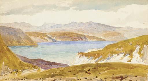 Henry Andrew Harper - Sea of Tiberias, from Gadara (illustrated); and View of Sinai, Egypt