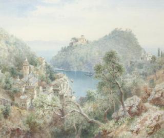 Henry B. Wimbush - View Of Portofino, Near Genoa