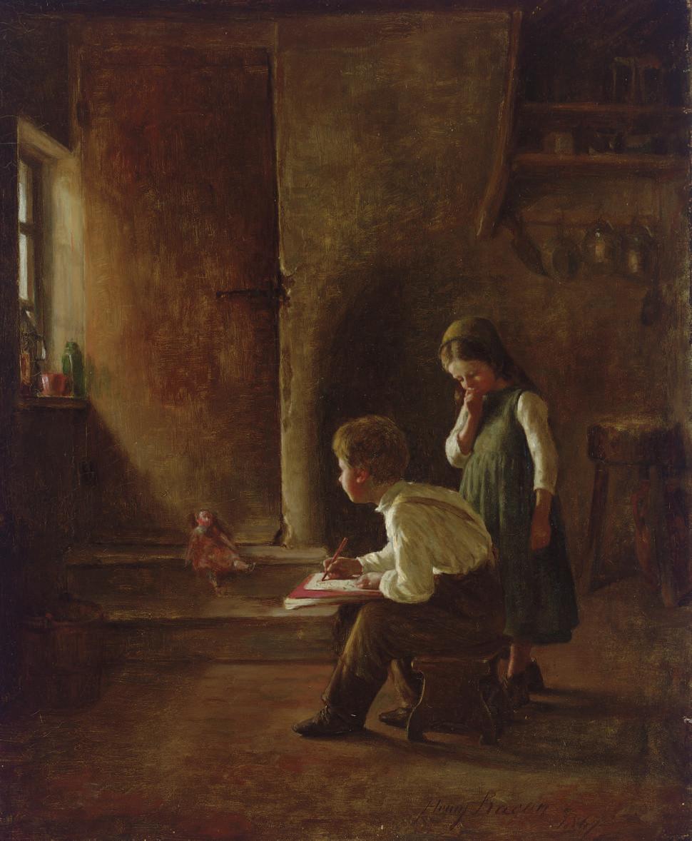 Henry Bacon - A Young Artist