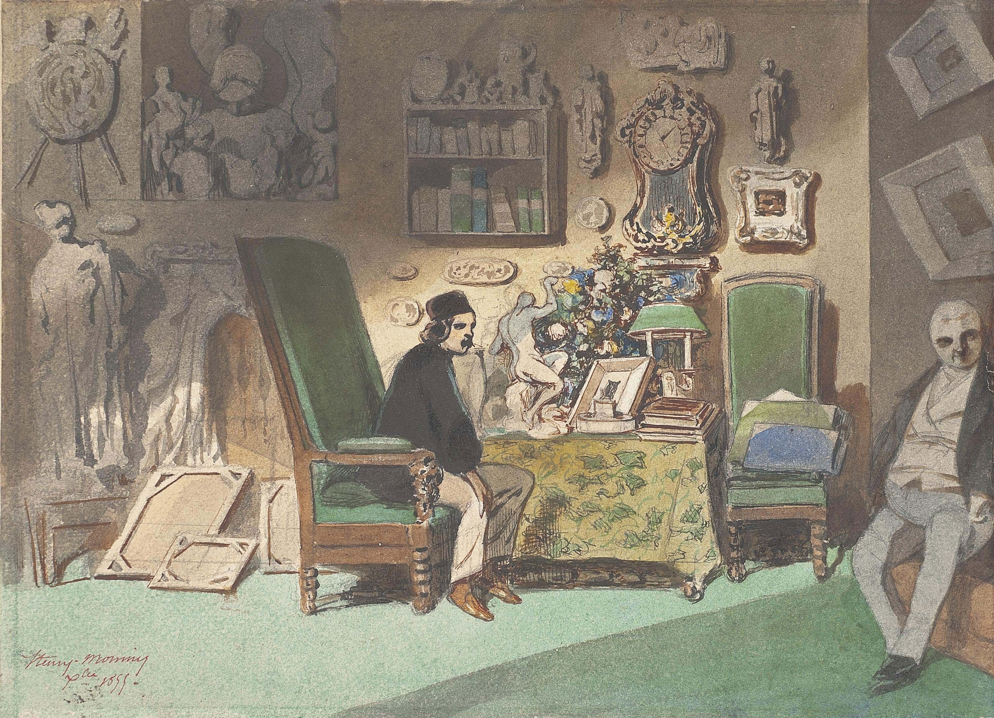 Henry Bonaventure Monnier - The Connoisseurs