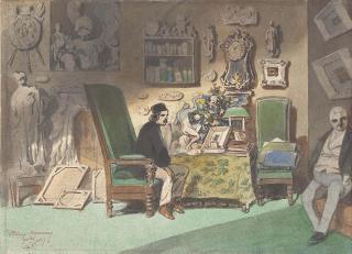 Henry Bonaventure Monnier - The Connoisseurs