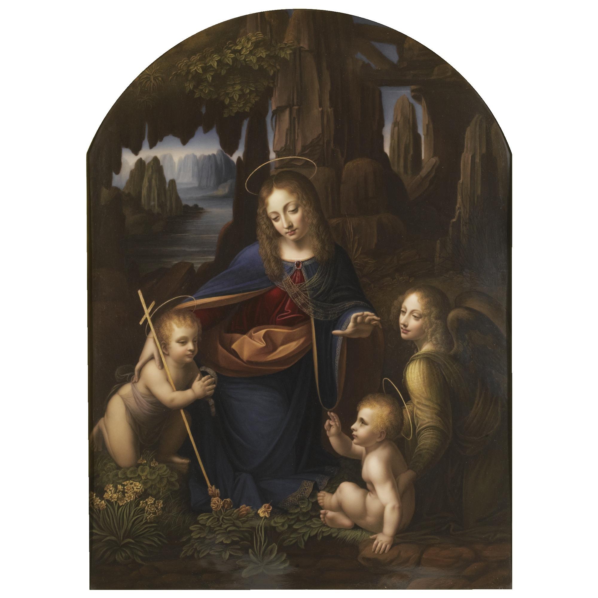 Henry Bone R.A. - Madonna Of The Rocks, After Leonardo Da Vinci