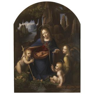 Henry Bone R.A. - Madonna Of The Rocks, After Leonardo Da Vinci