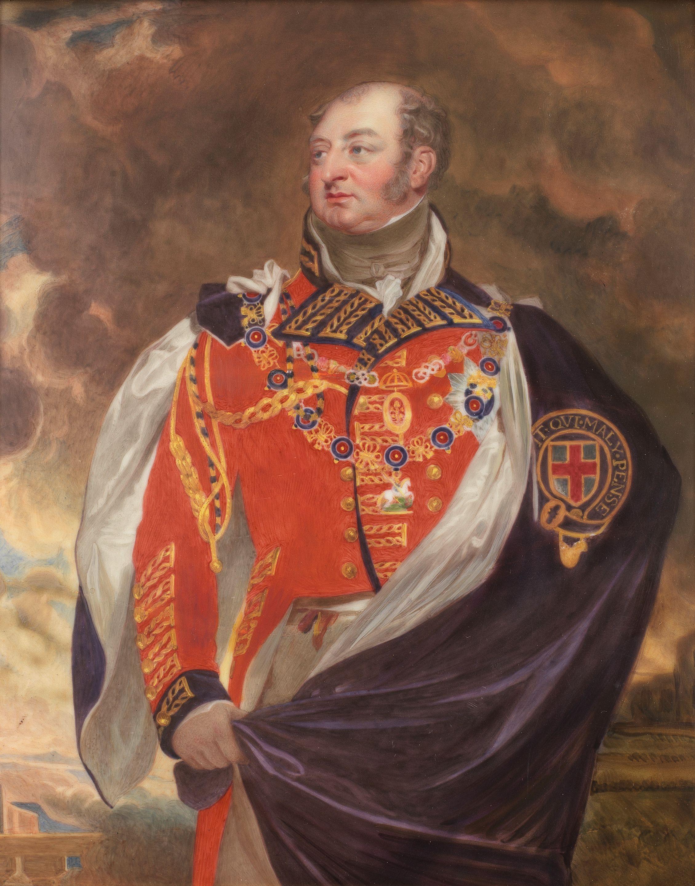 Henry Bone R.A. - Portrait of Frederick, Duke of Cumberland