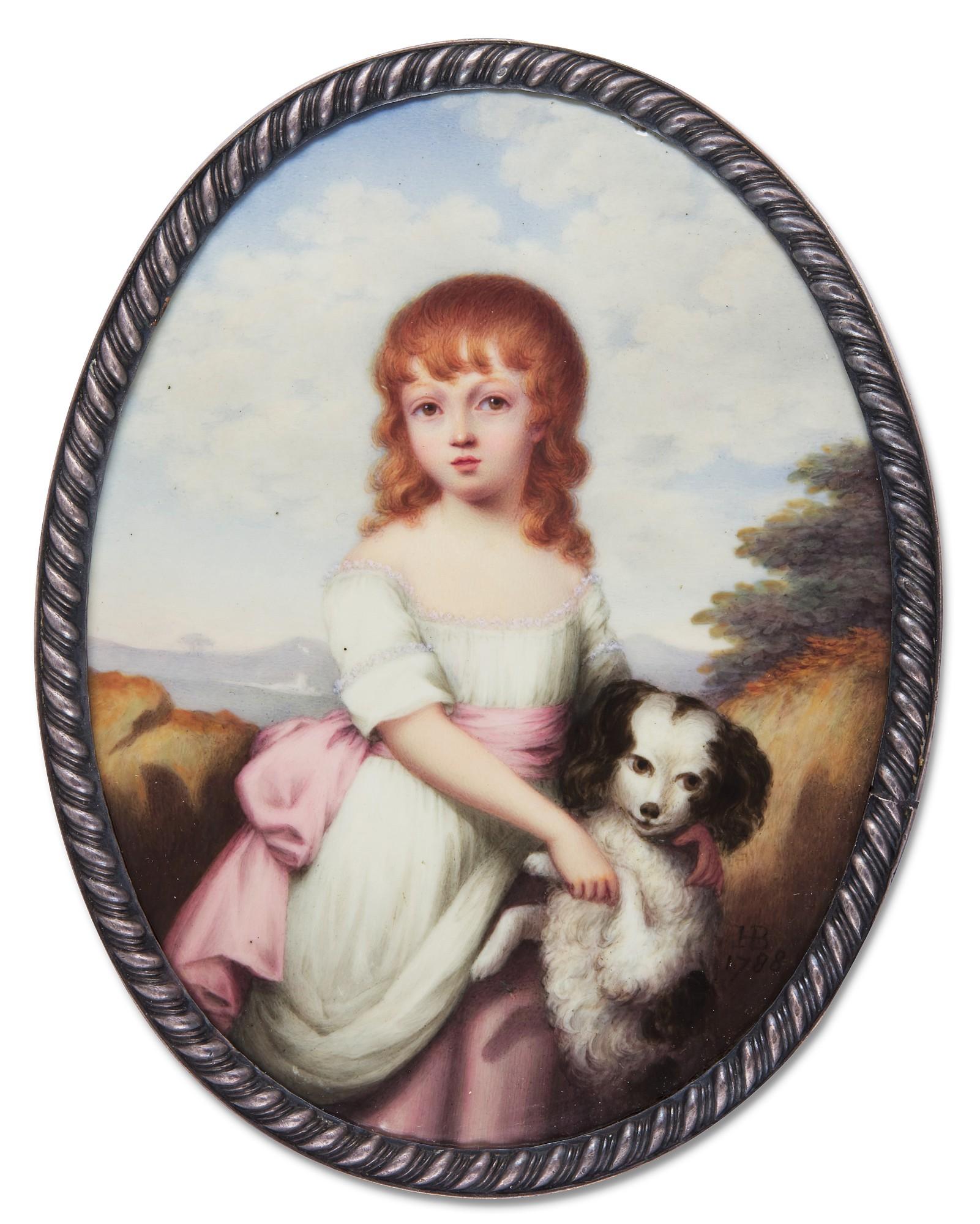 Henry Bone, R.A. - Portrait Of Peter Joseph Bone (1785-1814), The Second Son Of The Artist