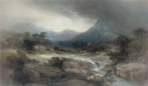 Henry Bright - A mountain stream
