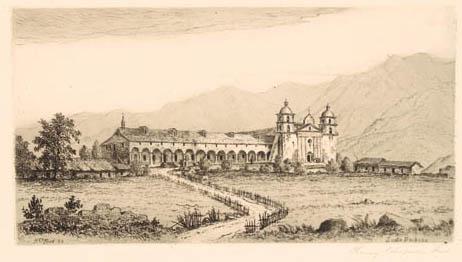 Henry Chapman Ford - Etchings of the Franciscan Missions of California, New York, Studio Press, 1883