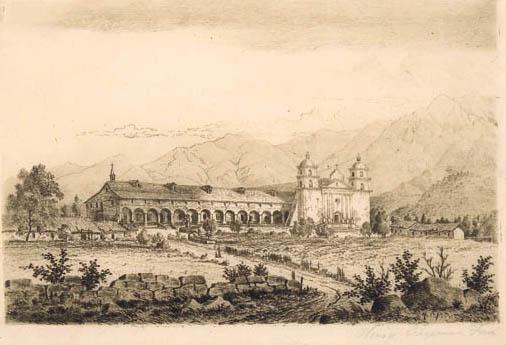 Henry Chapman Ford - Santa Barbara Mission