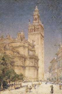 Henry Charles Brewer - The Girlada Seville, 1910