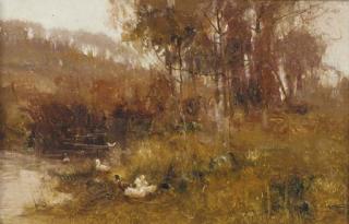 Henry Charles Fox, R.B.A. - \'Tones of silvery grey\'